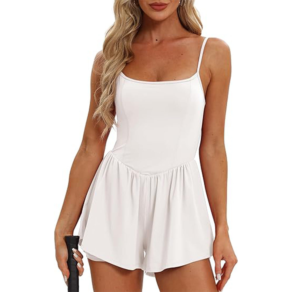 🌴Summer Breeze Essential! Double-Lined Short Romper✨ Adjustable Spaghetti Strap💃 No-Slip Sleeveless Jumpsuit | TikTok’s Hotlist 🌴Summer Breeze Essential! Double-Lined Short Romper✨ Adjustable Spaghetti Strap💃 No-Slip Sleeveless Jumpsuit | TikTok’s Hotlist